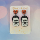 Michael Myers "Crazy 4 U" Earrings