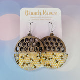 Bee Honeycomb Earrings