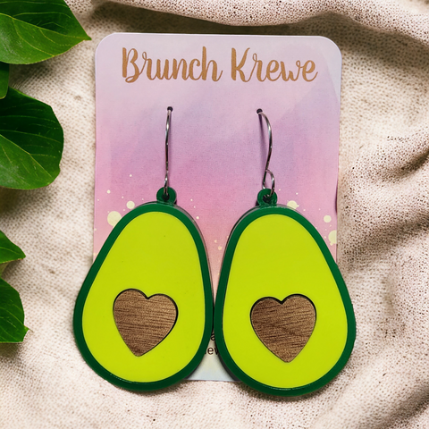 Avocado Earrings