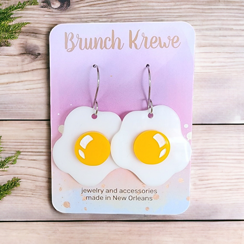 Fried Eggs Earrings