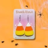 Candy Corn Earrings