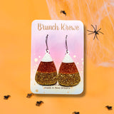 Candy Corn Earrings