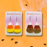 Candy Corn Earrings