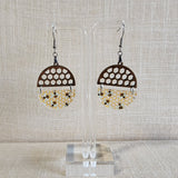 Bee Honeycomb Earrings