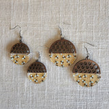 Bee Honeycomb Earrings