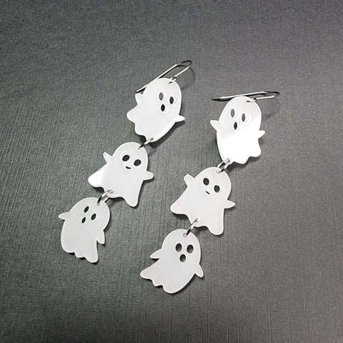 Three Ghosts *Glow in the Dark* Earrings