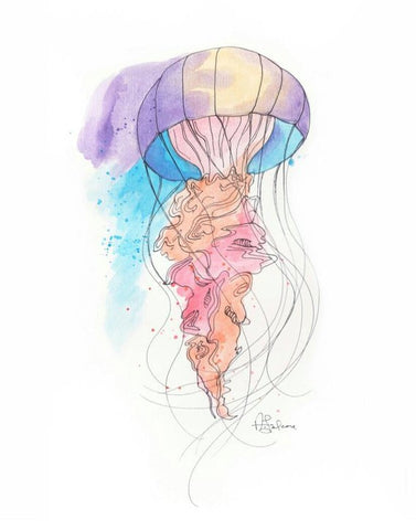 Jellyfish - giclée print