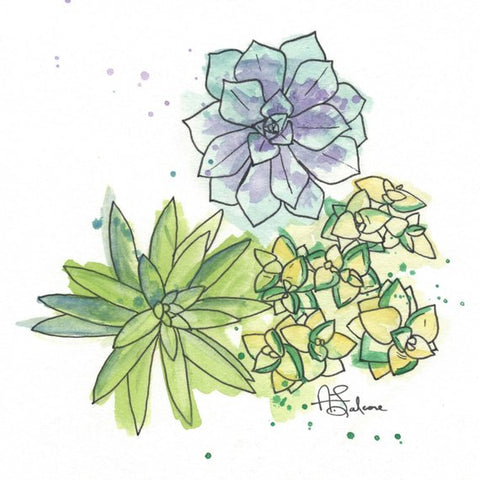 Succulents - giclée print