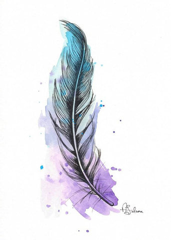 Feather - giclée print